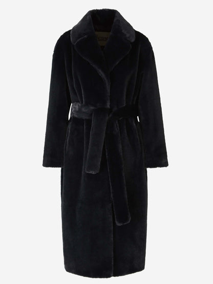 Manteau Chic en Fausse Fourrure pour un Style Hivernal Élégant