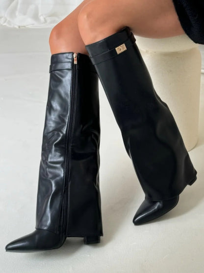 Bottes hautes élégantes et durables pour femmes