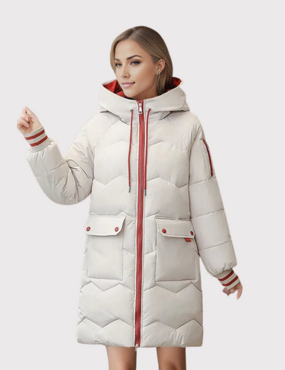 Veste Hivernale Matelassée Moderne pour Femme