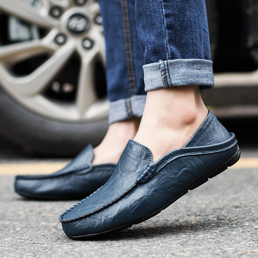 Mocassins en cuir classique pour hommes et femmes