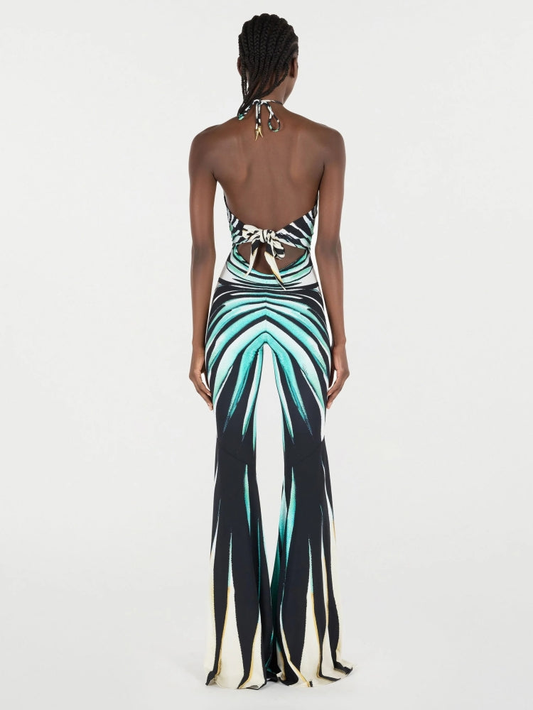 Combinaison d'été sans manches à imprimé marin