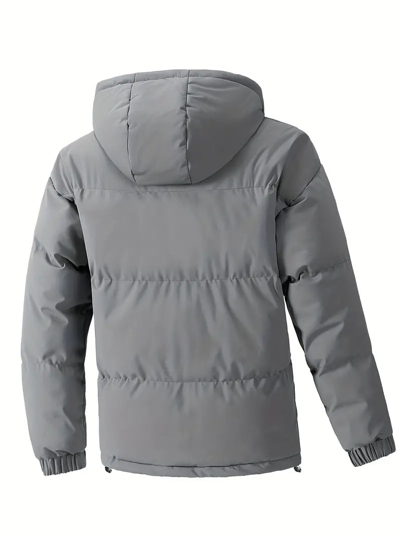 Veste d’Hiver Homme Isolante Légère Durable Matelassée