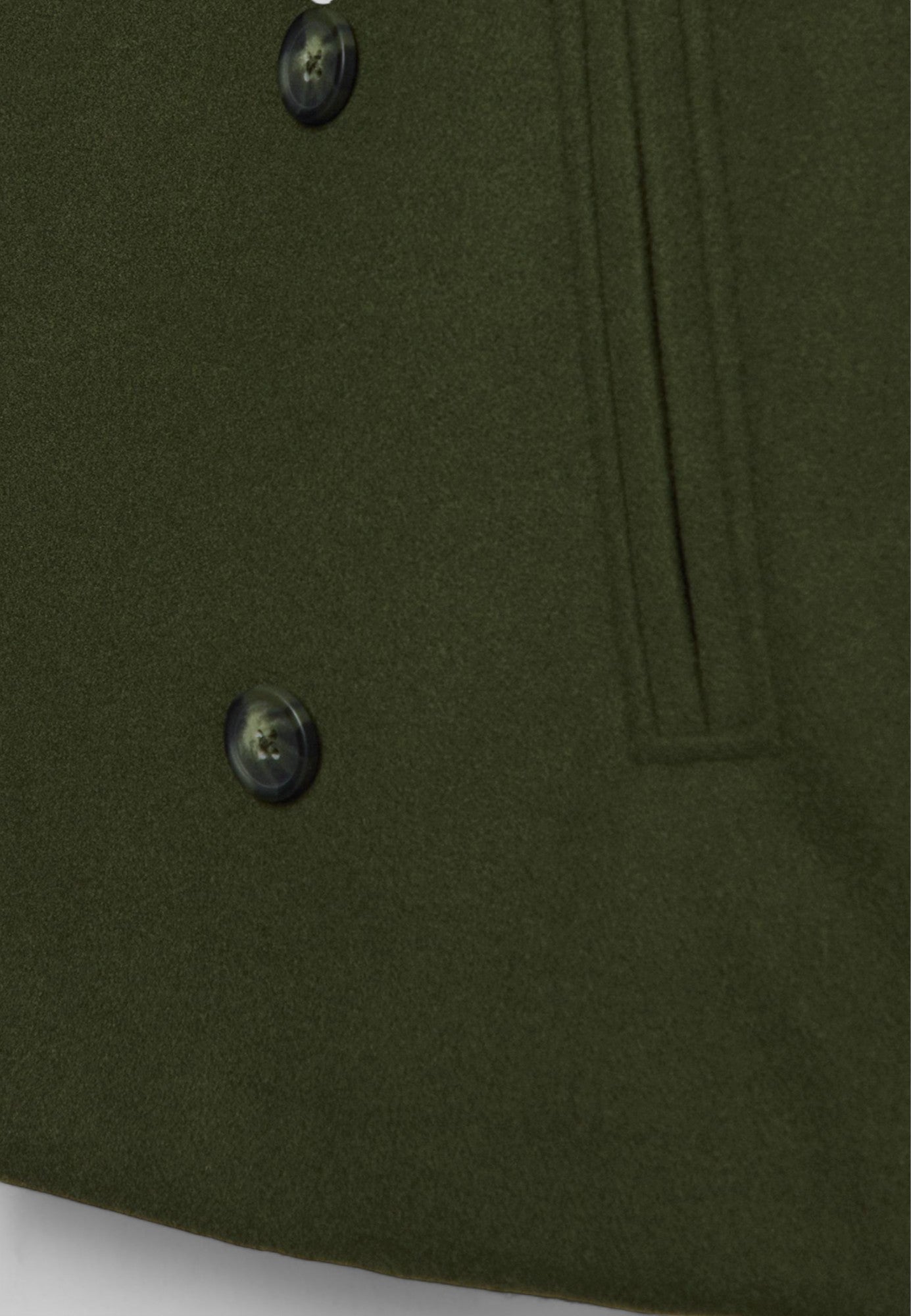 Manteau court classique intemporel pour femmes