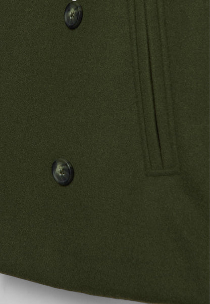 Manteau court classique intemporel pour femmes