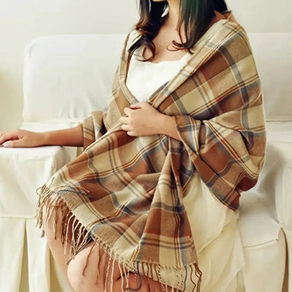 Écharpe douce en cachemire confortable, chaude et légère