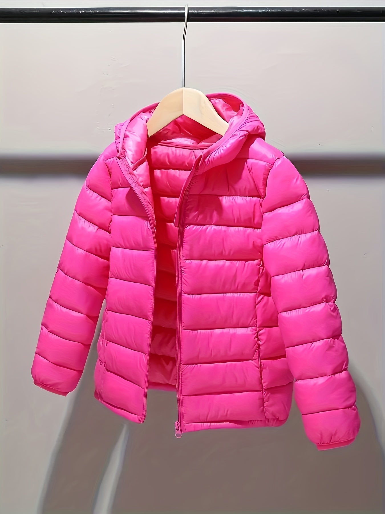 Manteau D’Hiver Décontracté à Capuche pour Fille