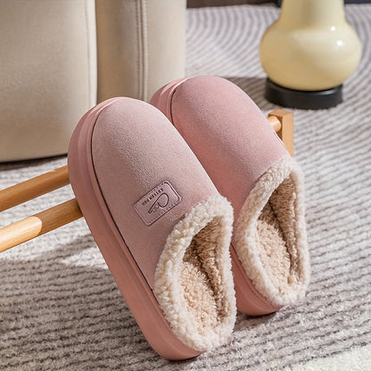 Chaussons Douillets Doublés en Fleece Unisexe