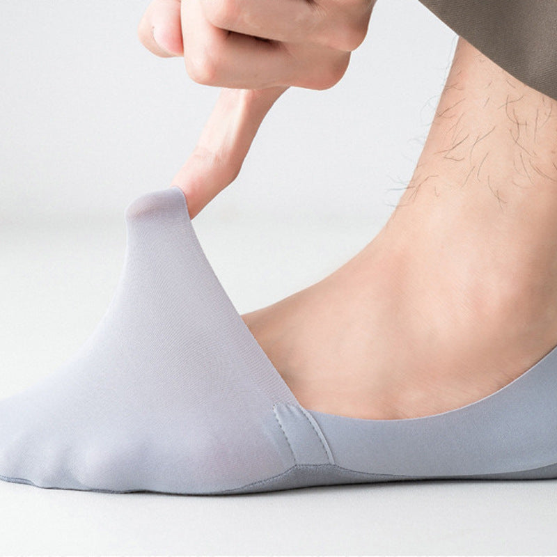 Chaussettes de confort Silk Ice antidérapantes pour un confort toute la journée