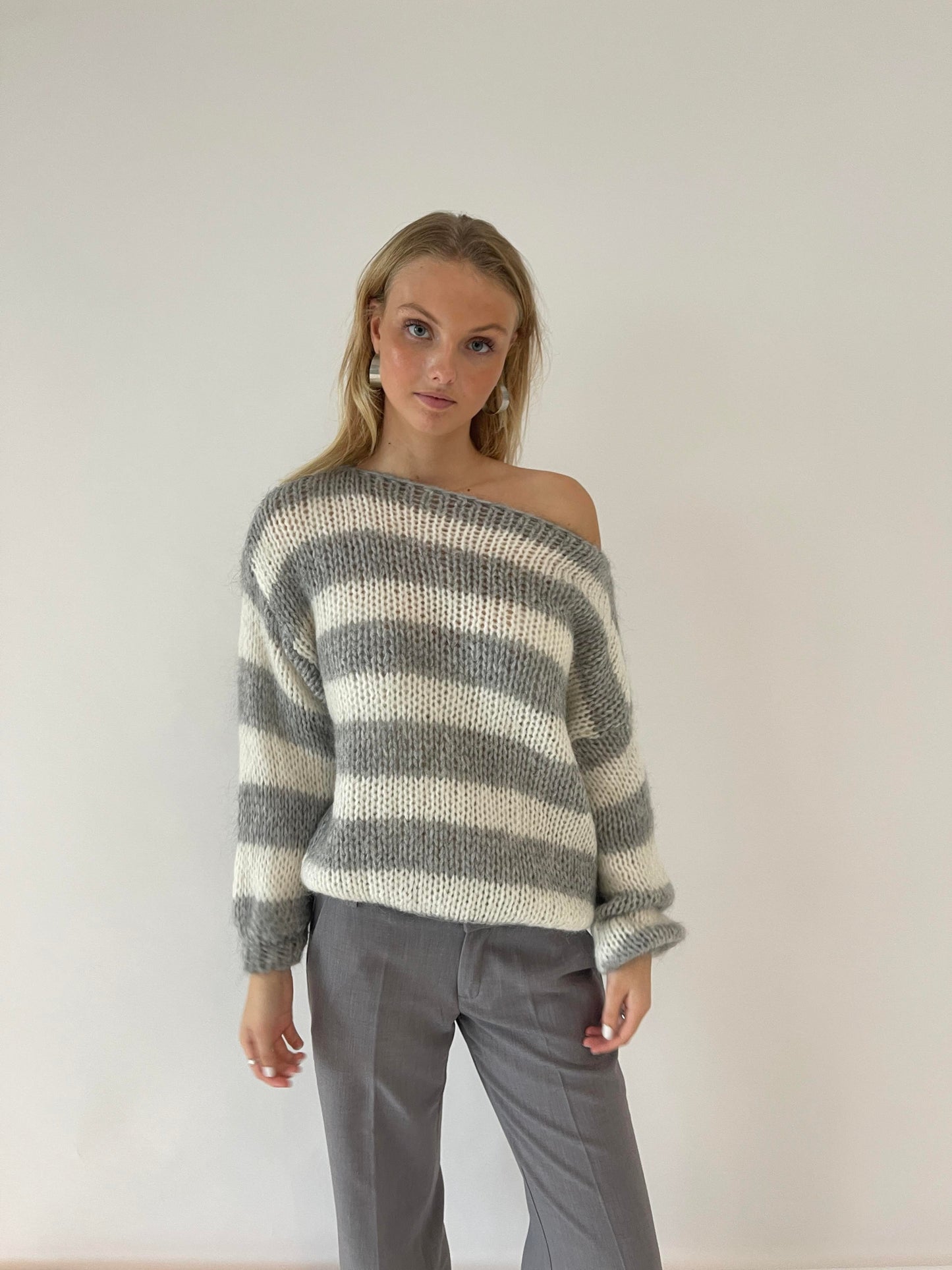 Pull Rayé Classique pour Femmes