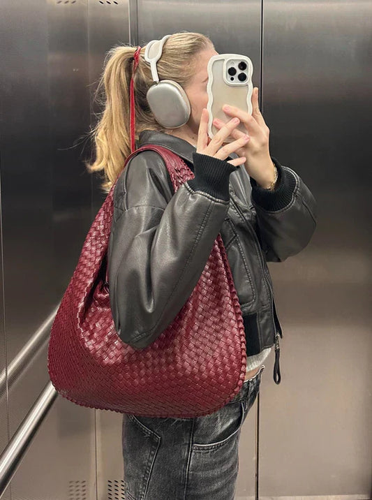 Sac Tote en Cuir Vegan Élégant pour Femmes