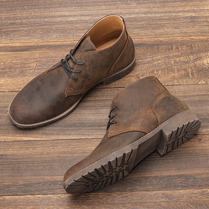 Bottes en Cuir Classiques pour Hommes