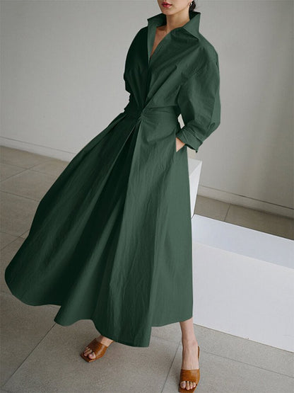 Robe d'Été de Luxe Élégante Clemence Femmes