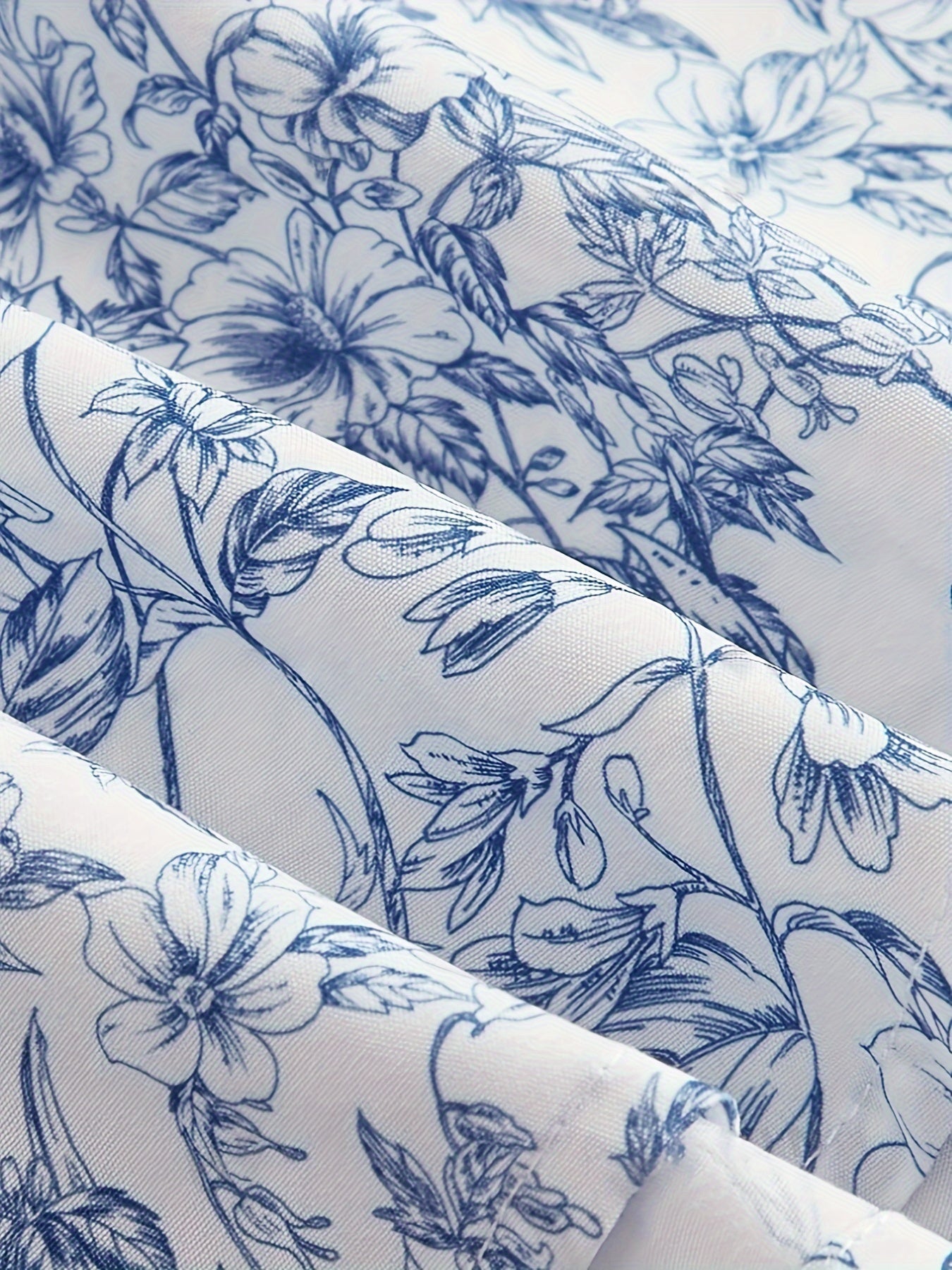 Robe Mini Florale à Col Halter et Empiècement Pour Femme