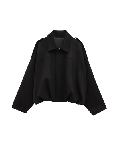 Blouson Aviateur en Daim pour Femme