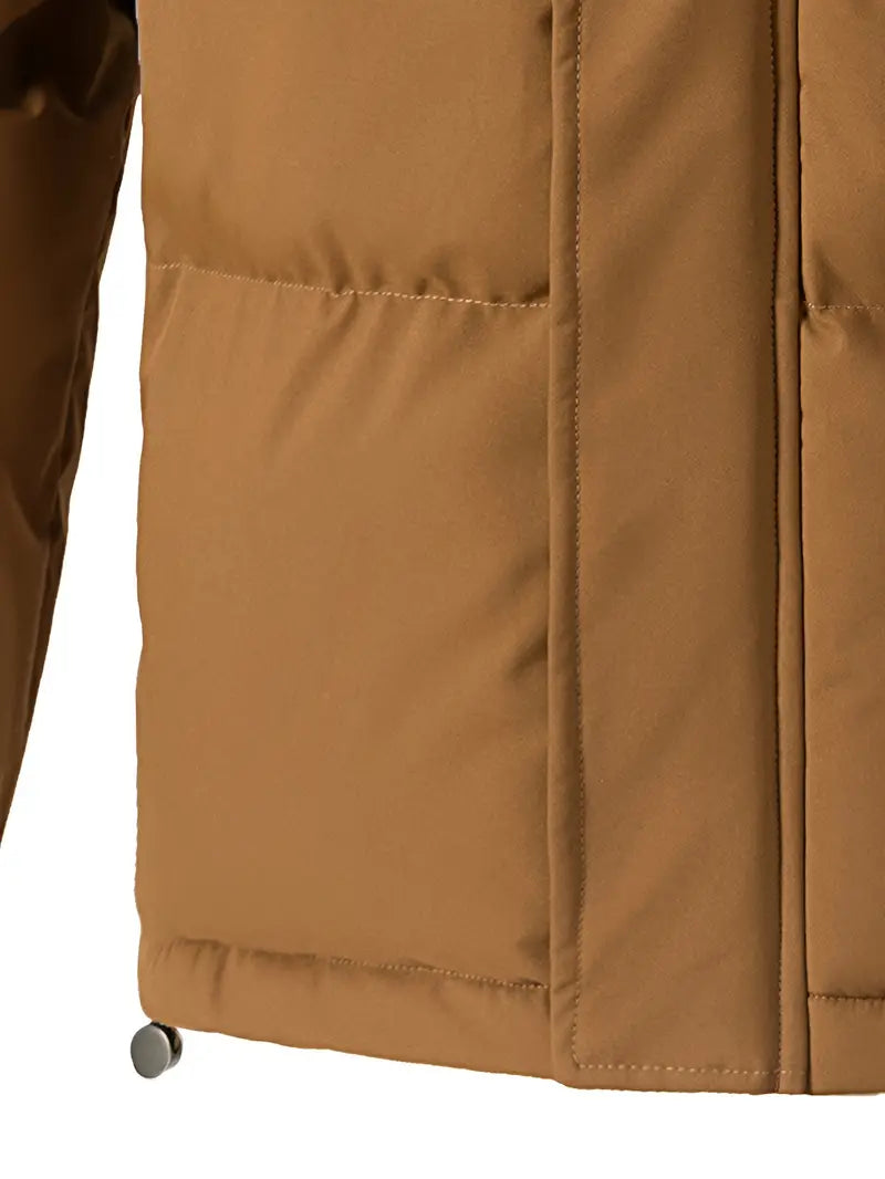 Veste d’Hiver Homme Isolante Légère Durable Matelassée