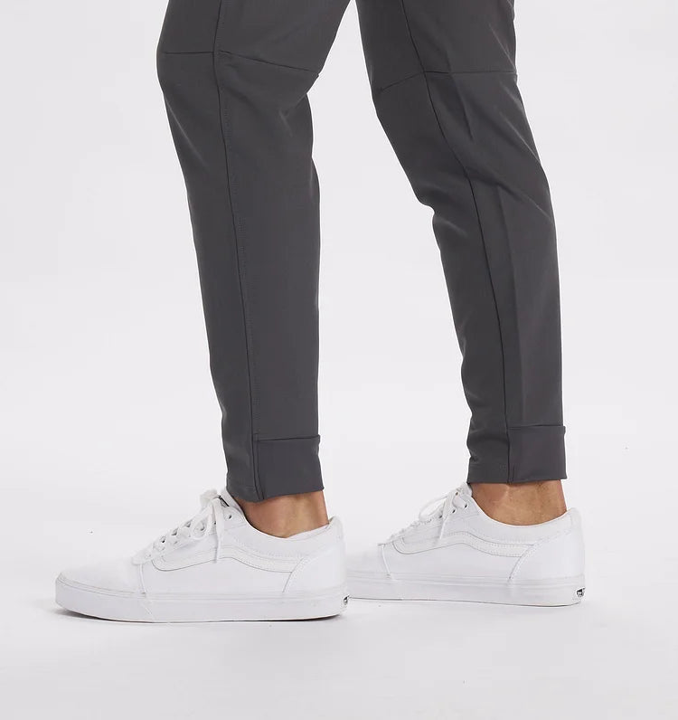 Pantalon ajusté extensible durable et premium hommes