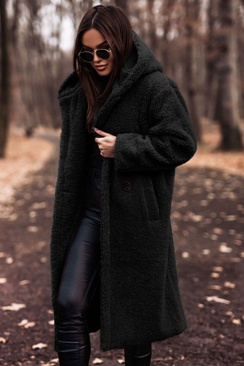 Manteau d'Hiver Chaud et Élégant pour Femme