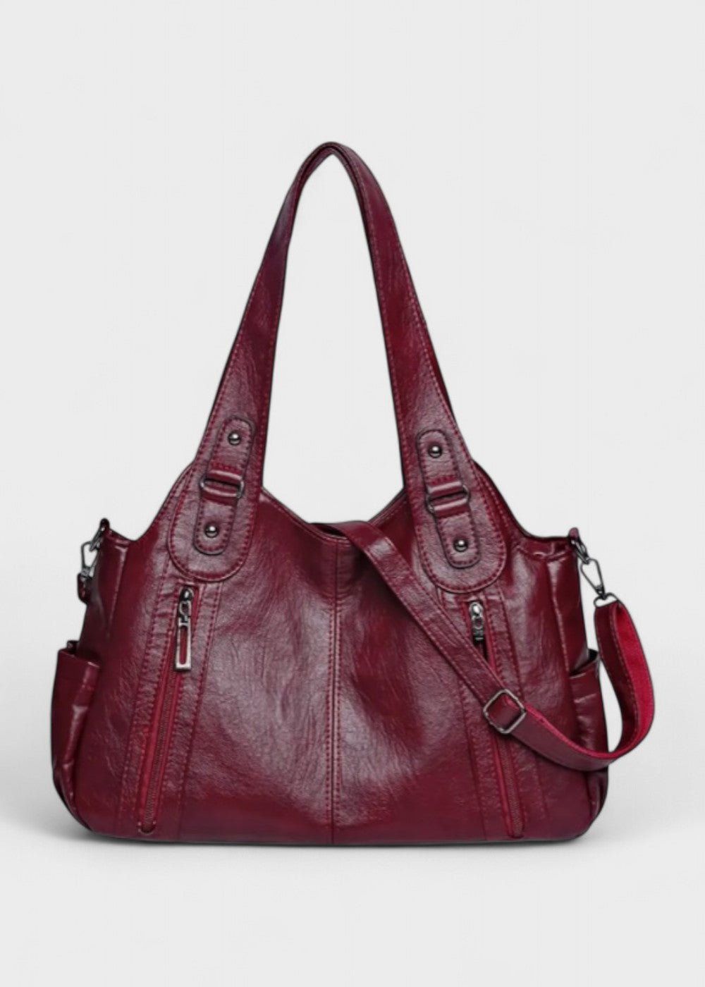Sac à bandoulière en cuir minimaliste et élégant