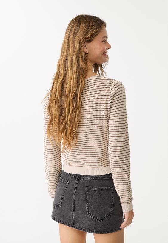 Mini-jupe-short en denim décontracté pour un look quotidien sans effort