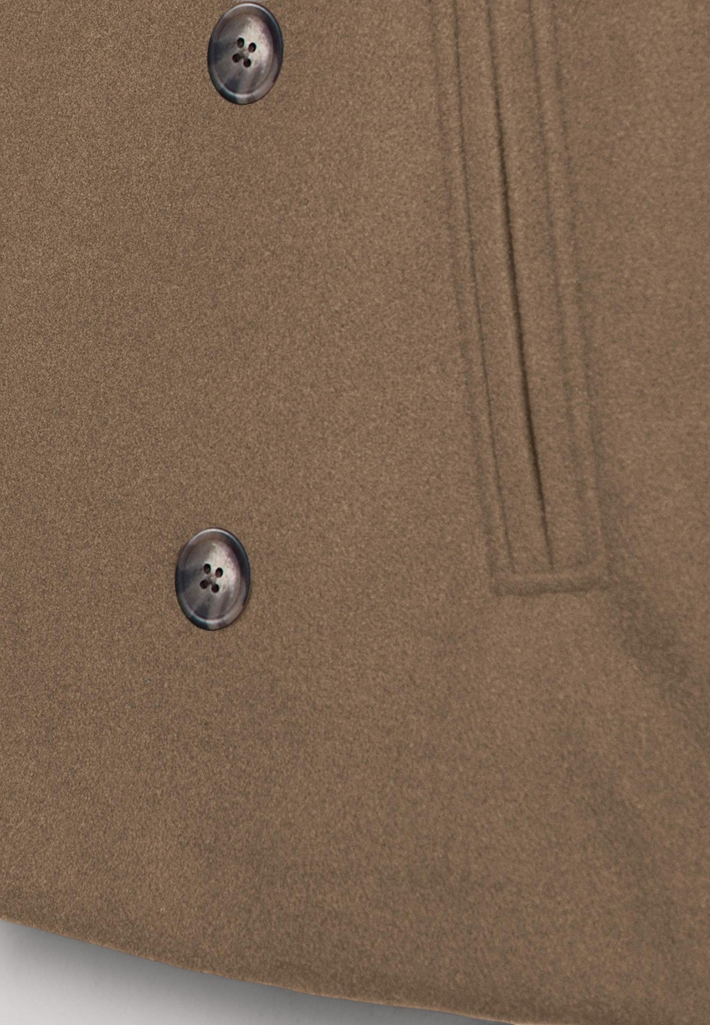 Manteau court classique intemporel pour femmes