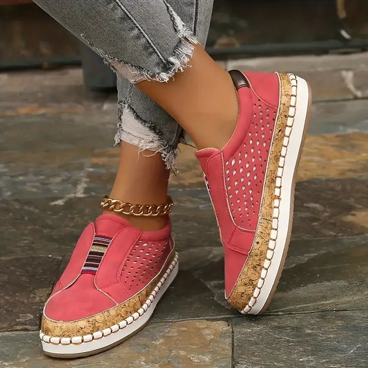 Mocassins à Semelle Souple Légers Femmes