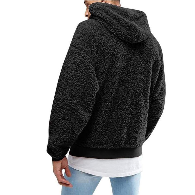 Hoodie Teddy Fluffy Luxe Confort Pour Homme