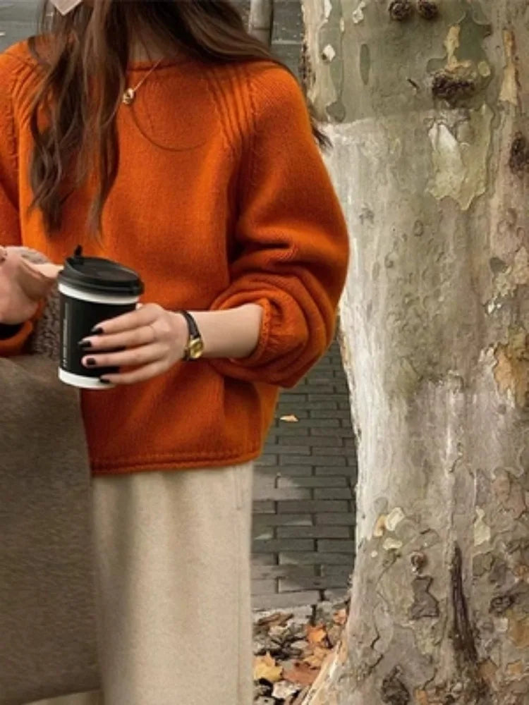 Pull en maille surdimensionné et confortable pour un style décontracté