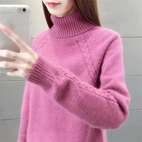 Pull à Col Roulé Chic et Douillet pour Femmes