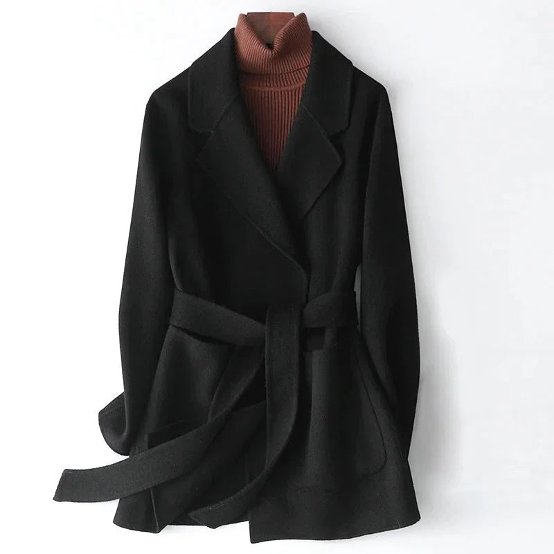 Manteau Long et Doux de Confort pour Femme