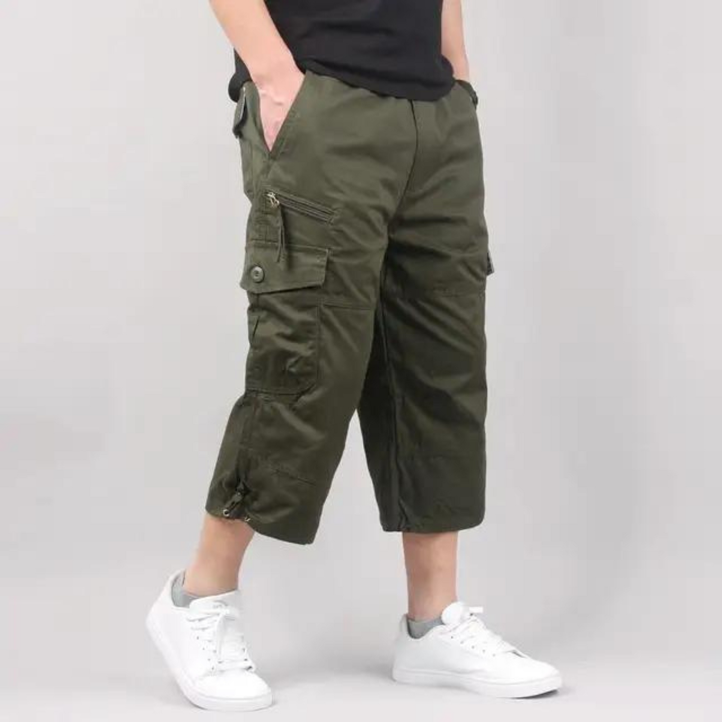 Hommes Short cargo ultra résistant coupe décontractée