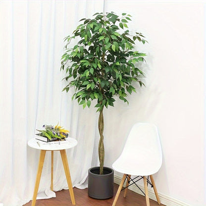 1pc Ficus Artificiel en Soie 120cm à 210cm