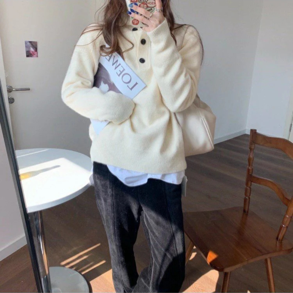 Pull en maille douillet pour femmes