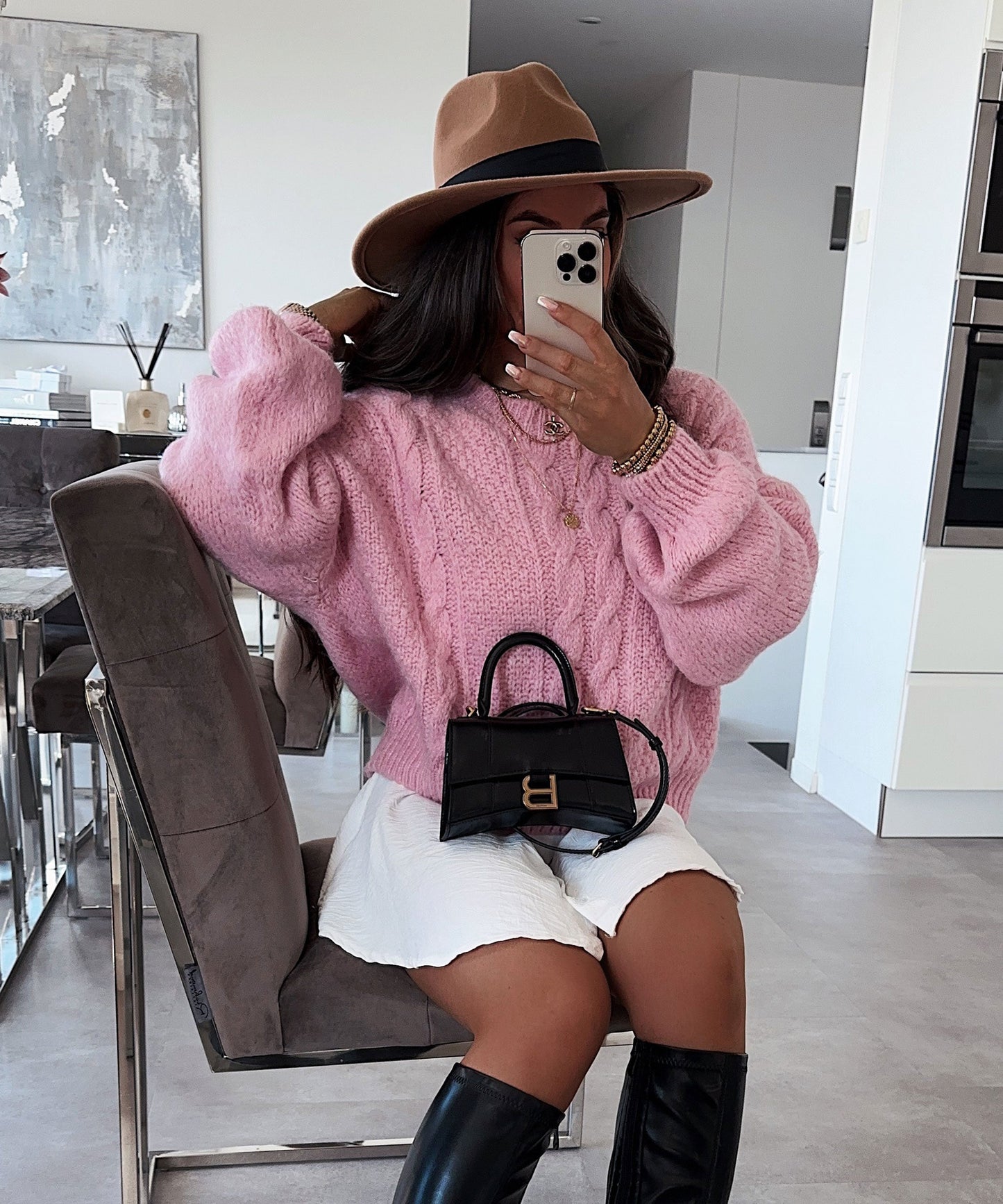 Jupe Blanche Élégante