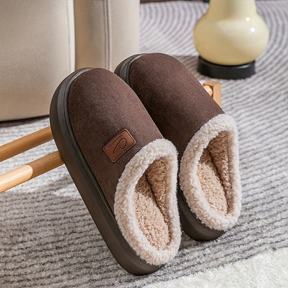 Chaussons Douillets Doublés en Fleece Unisexe