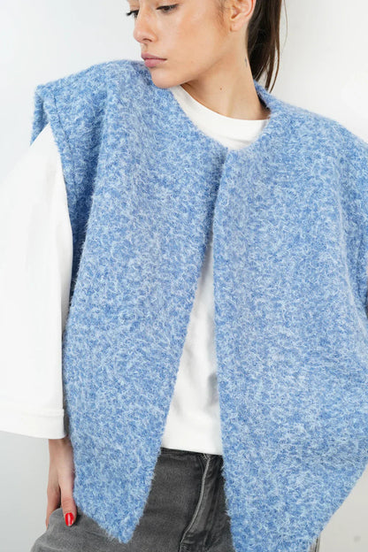 Veste Utility sans Manches avec Multiples Poches