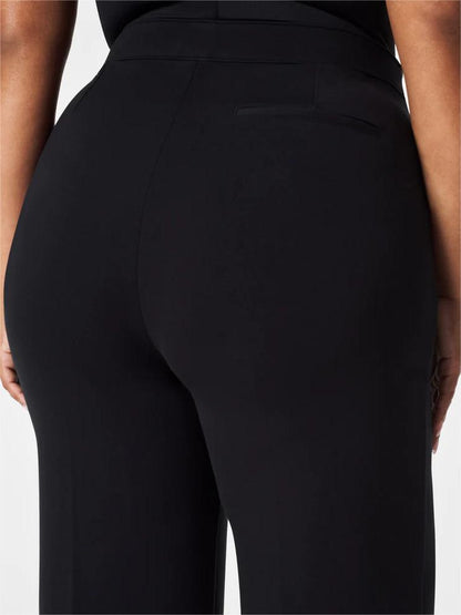 Pantalon large taille haute avec confort ventre caché