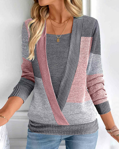 Pull D'hiver Douillet Luxueux en Tricot Doux Femme