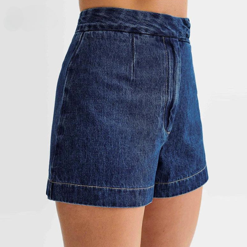 Ensemble denim deux pièces décontracté pour un style sans effort