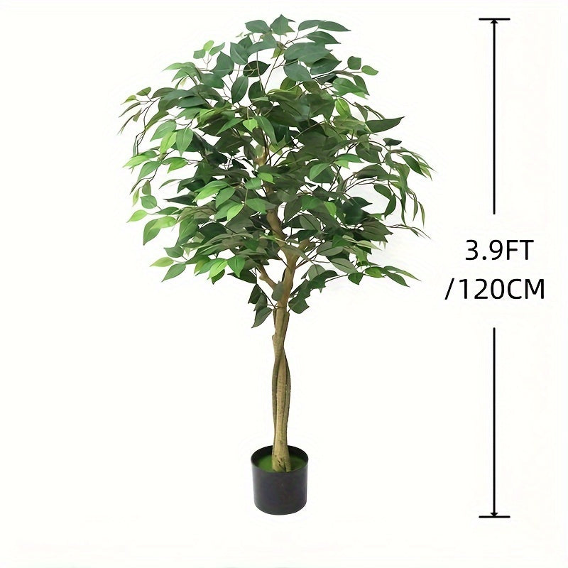 1pc Ficus Artificiel en Soie 120cm à 210cm