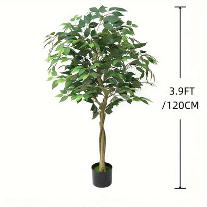 1pc Ficus Artificiel en Soie 120cm à 210cm