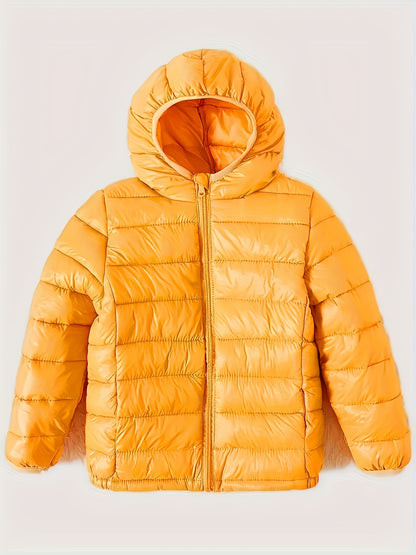 Manteau D’Hiver Décontracté à Capuche pour Fille