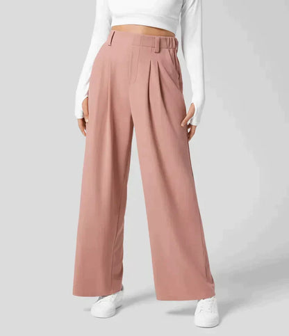 Pantalon Confort Taille Haute Élégant pour Femme