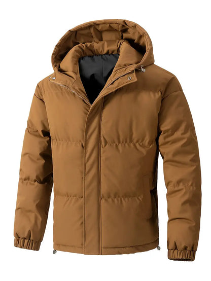 Veste d’Hiver Homme Isolante Légère Durable Matelassée