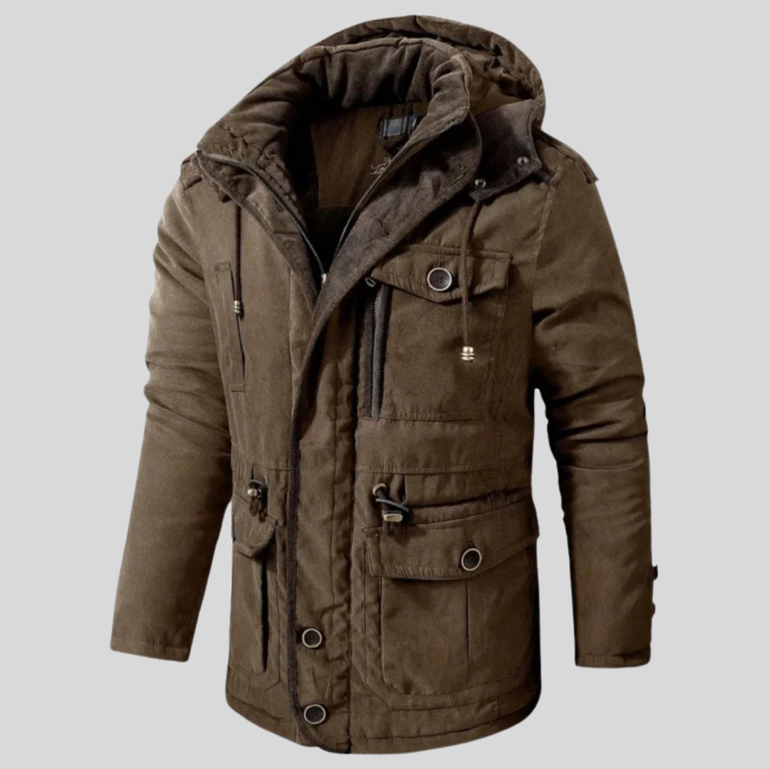 Veste D'hiver Pour Hommes Avec Doublure Douce