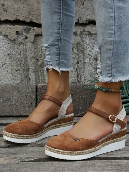 Espadrilles compensées légères et tendance femmes