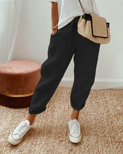 Pantalon ample chic pour femme avec une coupe chic