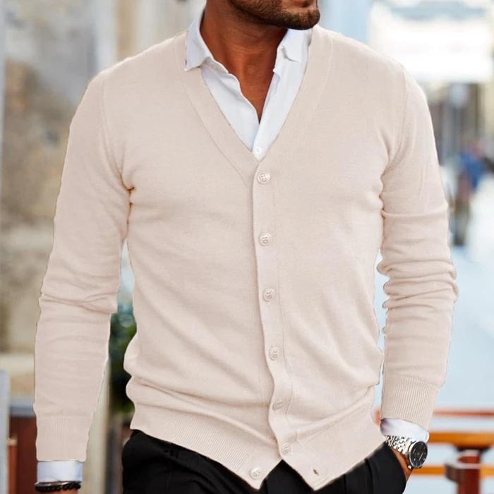 Cardigan élégant et décontracté pour hommes