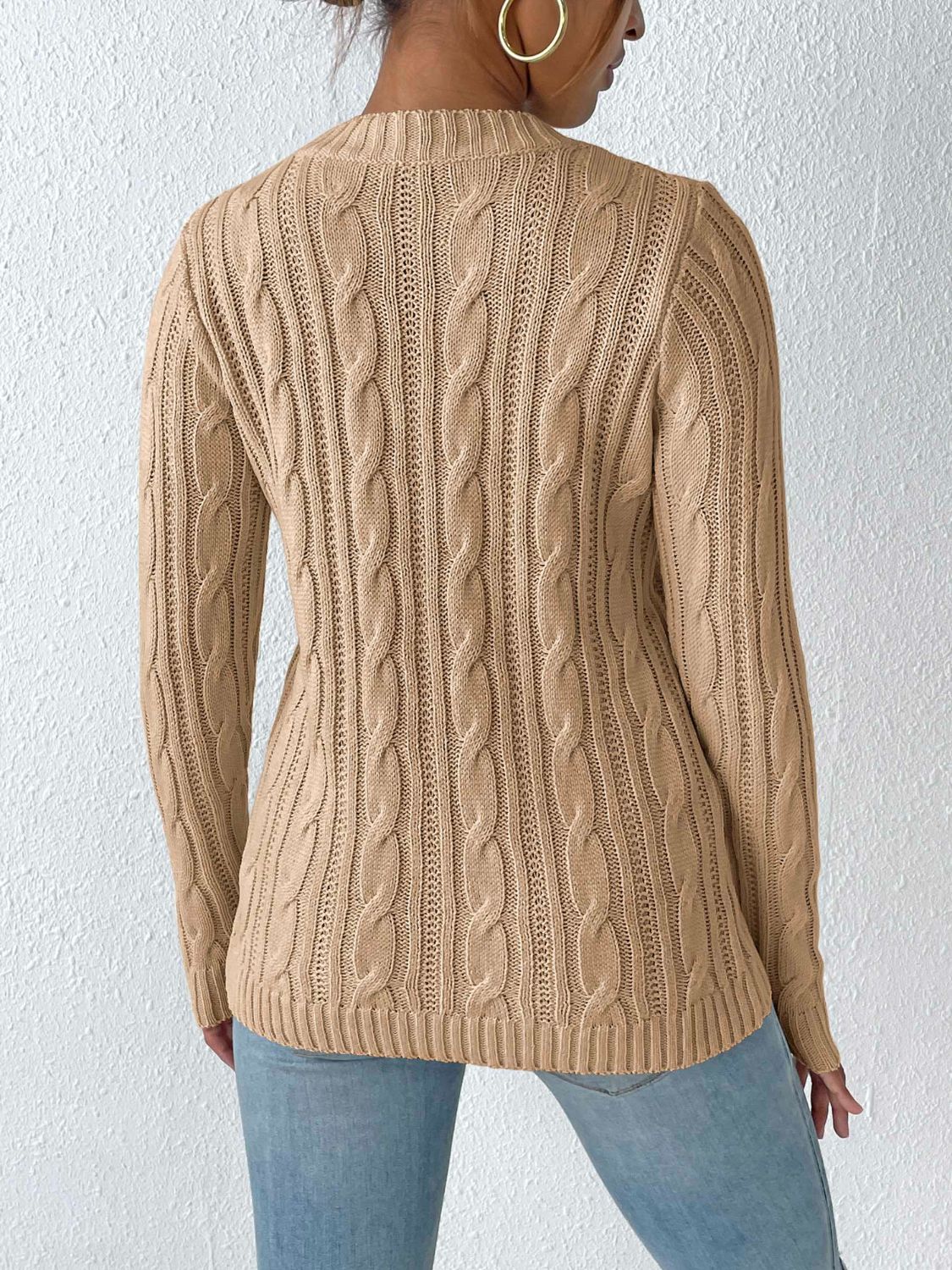 Pull Femme Intemporel Col Rond en Tricot