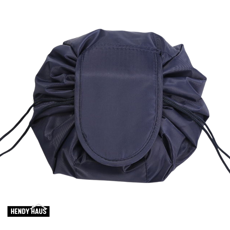 Trousse de maquillage en toile souple pour voyage et usage quotidien