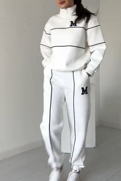 Ensemble décontracté confortable deux pièces pour la maison